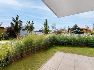 SONNIGE und RUHIGE GARTENWOHNUNG // perfekte Ausrichtung // Tiefgaragenstellplatz, 420000 €, Immobilien-Wohnungen in 1210 Floridsdorf