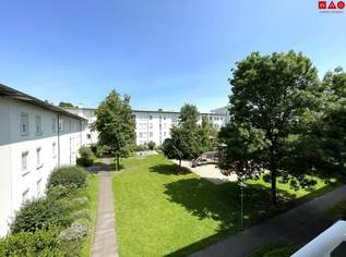 Wohnen im Grünen mit Top-Infrastruktur: 3-Zimmer-Wohnung mit Loggia & Tiefgarage in Linz-Oed, 269000 €, Immobilien-Wohnungen in Oberösterreich