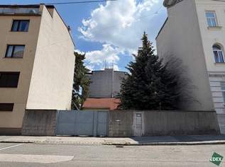 Grundstück mit genehmigter Baubewilligung für Wohnbauprojekt in aufstrebender Lage, 1060000 €, Immobilien-Gewerbeobjekte in 1120 Meidling