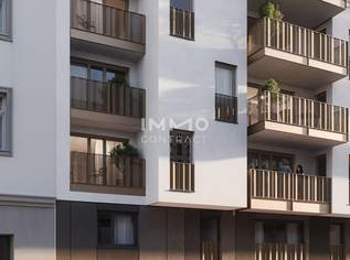 Zeitgemäßes Wohnen: 2-Zimmer-Neubau mit Freifläche - Traum Anlage ERSTBEZUG, 264200 €, Immobilien-Wohnungen in 1220 Donaustadt