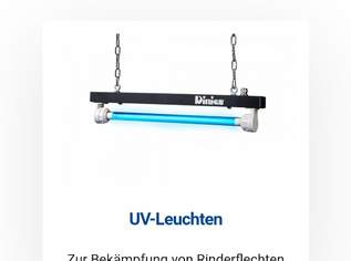 Verkaufe UV-Leuchten gegen Rinderflechten, 1290 €, Marktplatz-Tiere & Tierbedarf in 2392 Gemeinde Wienerwald