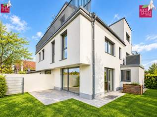 5 ZIMMER | MODERNES DOPPELHAUS MIT GARTEN & 2 TERRASSEN | NAHE MÜHLWASSER | PARKPLATZ INKLUSIVE, 2390 €, Immobilien-Häuser in 1220 Donaustadt 5 ZIMMER | MODERNES DOPPELHAUS MIT GARTEN & 2 TERRASSEN | NAHE MÜHLWASSER | PARKPLATZ INKLUSIVE, 2390 €, Immobilien-Häuser in 1220 Donaustadt
