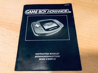 Game Boy Advance - BEDIENUNGSANLEITUNG ! - TOP ZUSTAND - Original !!!