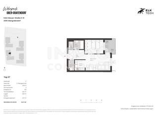 54,11qm 2Zi O-Balkonwohnung Erstbezug, Ökologische Bauweise, 679 €, Immobilien-Wohnungen in 3200 Gemeinde Ober-Grafendorf
