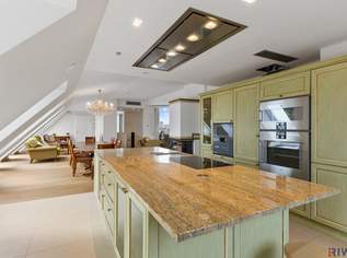 LUXUS ÜBER WIEN - Dachterrasse - DG-Maisonette beim Getreidemarkt - Luxusausstattung - zwischen Mariahilfer Straße und Wienzeile, 1989000 €, Immobilien-Wohnungen in 1060 Mariahilf