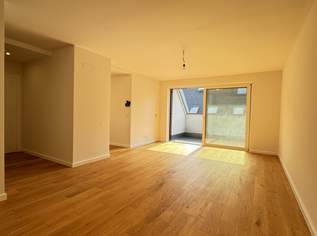 Erstbezug im Dachgeschoss: Moderne 3-Zimmer-Wohnung mit Loggia in Ruhelage des 15. Bezirks, 498000 €, Immobilien-Wohnungen in 1150 Rudolfsheim-Fünfhaus