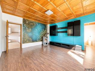Wohnen & Arbeiten auf einem Grundstück | Haus + 107 m² Halle, 129000 €, Immobilien-Häuser in 2145 Hausbrunn