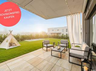 PROVISIONSFREI! Harmonisch konzipierte 4-Zimmer-Gartenwohnung | Auf einer Ebene | 2 Bäder, Schrankraum, 452000 €, Immobilien-Wohnungen in Niederösterreich