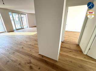 Superprojekt: ''Über den Baumwipfeln" TOP 46 MIT ÜBERDACHTEM BALKON (17,5 m²), 609000 €, Immobilien-Wohnungen in 1100 Favoriten