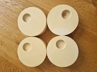 Teelichthalter Rund, 2 €, Marktplatz-Spiele, Bastelmaterial & Modellbau in 7400 Oberwart