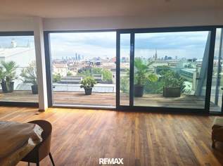 Wien zu Füßen – lichtdurchflutetes Penthouse mit zwei Blickrichtungen – 168m² Wohntraum um 2,98 Mio. €!, 2980000 €, Immobilien-Wohnungen in 1080 Josefstadt