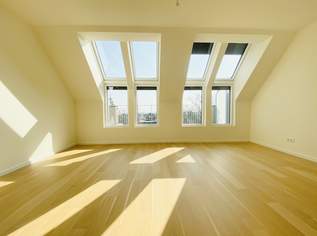 EXKLUSIVES WOHNEN IN OBERDÖBLING - Helle Dachgeschosswohnung mit südseitiger Terrasse/Balkon, 1099000 €, Immobilien-Wohnungen in 1190 Döbling