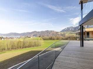 Große Terrasse mit See- und Gebirgsblick, 1037300 €, Immobilien-Wohnungen in 4865 Nußdorf am Attersee