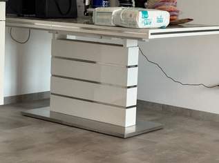 Esstisch weiß Hochglanz Esstisch weiß Hochglanz