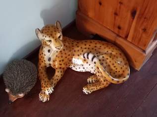 Keramikfigur Gepard