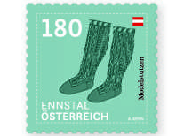 21 Stück postfrische Briefmarkensets (Set 4 Stück) à 7,20 (4 x 1,80 EUR) "Dauermarke "Modelstutzen - Ennstal" um 80% des Nominalwertes