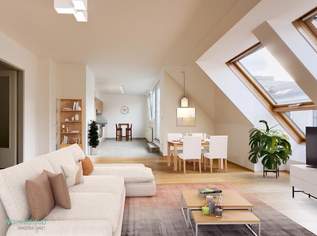 GLÜCKSRAUSCH IM DACHGESCHOSS, 549000 €, Immobilien-Wohnungen in 1160 Ottakring