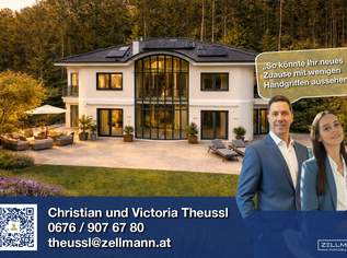 GABLITZ | Luftig. Exklusiv. Mit Raum zur Verwirklichung. | Großzügige Villa auf 1.567 m² Grund – optional mit Waldgrundstück | ZELLMANN IMMOBILIEN, 1475000 €, Immobilien-Häuser in 3003 Gemeinde Gablitz GABLITZ | Luftig. Exklusiv. Mit Raum zur Verwirklichung. | Großzügige Villa auf 1.567 m² Grund – optional mit Waldgrundstück | ZELLMANN IMMOBILIEN, 1475000 €, Immobilien-Häuser in 3003 Gemeinde Gablitz