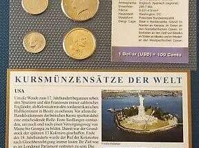 Kursmünzensatz USA_2. Satz, 15 €, Marktplatz-Antiquitäten, Sammlerobjekte & Kunst in 2320 Rannersdorf