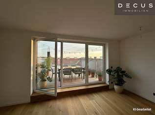 Exklusive Maisonette-Dachgeschosswohnung mit drei Terrassen & Masterbereich, 1049000 €, Immobilien-Wohnungen in 1140 Penzing