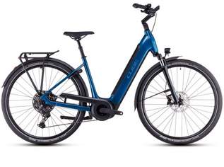 Cube Supreme Hybrid Pro 625 electricblue´n´blue 2025 Easy Entry - RH 54 cm