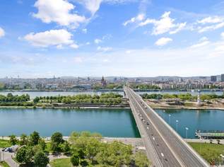 **DANUBEFLATS mit XXL Freifläche Richtung Innenstadt** 2 oder 3 Zimmer möglich, 1890000 €, Immobilien-Wohnungen in 1220 Donaustadt