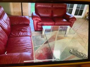 Sitzgarnitur plus gr Glastisch , 500 €, Haus, Bau, Garten-Möbel & Sanitär in 3062 Gemeinde Kirchstetten