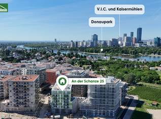 "An der Schanze" - Erstbezug zwischen Alte Donau und Kagran - Fertigstellung Ende 2026!, 499000 €, Immobilien-Wohnungen in 1210 Floridsdorf "An der Schanze" - Erstbezug zwischen Alte Donau und Kagran - Fertigstellung Ende 2026!, 499000 €, Immobilien-Wohnungen in 1210 Floridsdorf