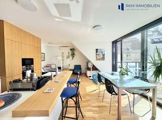 Helle 3-Zi DG-Wohnung mit 2 Terrassen im Herzen von 1020 Wien (nähe Augarten), 899000 €, Immobilien-Wohnungen in 1020 Leopoldstadt
