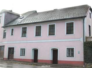 Mehrfamilienhaus mit 3 Wohneinheiten & Keller – zentral in Schönbach im Waldviertel, 92000 €, Immobilien-Häuser in 3633 Schönbach