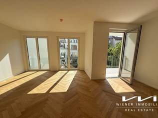 Grünblick ins Quartier Starhemberg - 4 Zimmerwohnung mit Balkon, 1795000 €, Immobilien-Wohnungen in 1040 Wieden