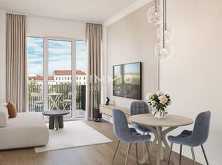WOHNEN AM PARK - Urban & Grün - Smarter Grundriss - 2 Zimmer nähe Ubahn und 7. Bezirk!, 213700 €, Immobilien-Wohnungen in 1160 Ottakring