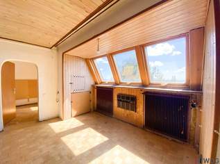 Sanierungsbedürftige Dachterrassen Wohnung | Skyline - Weitblick | 2 Min. zur S-Bahn Siemensstr. | KFZ Stellplatz möglich, 265000 €, Immobilien-Wohnungen in 1210 Floridsdorf