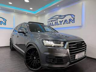 Q7 3,0 TDI quattro 3xS-LINE, LUFT, ACC, BOSE, 360°..., 41990 €, Auto & Fahrrad-Autos in 5145 Neukirchen an der Enknach