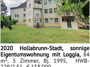 2020 Hollabrunn-Stadt, sonnige, 158000 €, Immobilien-Wohnungen in 2020 Hollabrunn