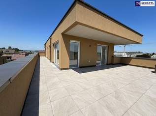 Leben wie im Paradies – 4-Zimmer-PENTHOUSE mit Rundumblick von der großzügigen 86m2 großen Dachterrasse! + 70m2 extensiv begrüntes Flachdach, 539000 €, Immobilien-Wohnungen in 8401 Kalsdorf
