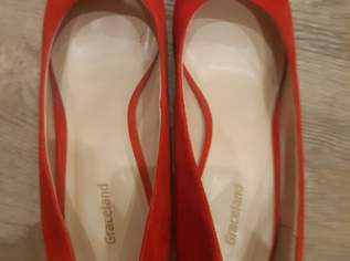 Rote Highheels, 10 €, Kleidung & Schmuck-Damenkleidung in 3500 Rehberg