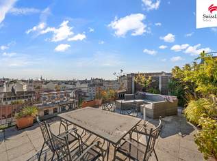 Exklusives Dachgeschossdomizil auf zwei Ebenen | Wohnen über den Dächern der Josefstadt, 1625000 €, Immobilien-Wohnungen in 1080 Josefstadt