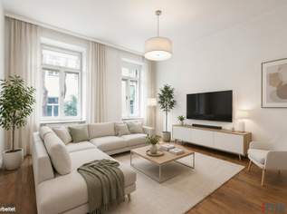 Komplett hofseitige Altbauwohnung | Sanierungsbedürftig | Prachtvolles Jahrhundertwendehaus | MQ, Volkstheater, Mariahilfer Straße uvm. fußläufig erreichbar, 489000 €, Immobilien-Wohnungen in 1070 Neubau
