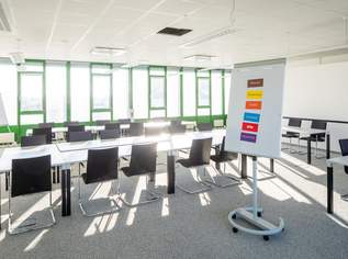 Büroflächen mit viel Tageslicht im 4. Liftstock, 4212.79 €, Immobilien-Gewerbeobjekte in 1220 Donaustadt