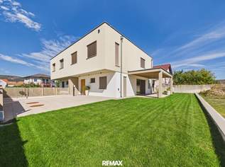 ERSTBEZUG IN WEIKERSDORF | 135 M² | GARTEN, PV, KLIMA & 2 BÄDER, 570000 €, Immobilien-Häuser in 2722 Weikersdorf am Steinfelde ERSTBEZUG IN WEIKERSDORF | 135 M² | GARTEN, PV, KLIMA & 2 BÄDER, 570000 €, Immobilien-Häuser in 2722 Weikersdorf am Steinfelde