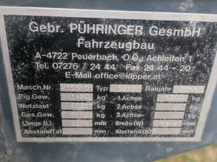 Pühringer Kipper 3818 Pühringer Kipper 3818
