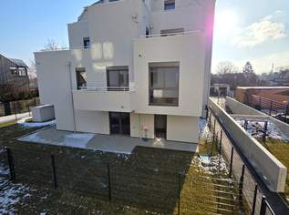 Licht. Luft. Neubau. Terrasse. Zuhause.! Die perfekte Anlage - Beste Vermietbarkeit! Klimaaktiv Bronze! Ideale Kleinwohnung + Ruhige Seitengasse + Luftwärmepumpe und Solaranlage + Garage!, 256036 €, Immobilien-Wohnungen in 1220 Donaustadt