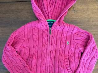 Ralph Lauren Kapuzenpullover mit Reißverschluss und Zopfmuster, Größe 2T, 15 €, Kleidung & Schmuck-Damenkleidung in 8020 Graz