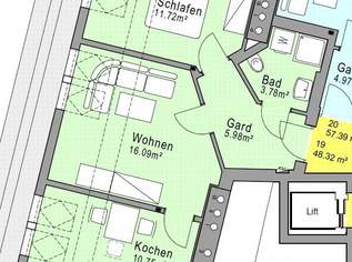 Dachgeschoss-Wohnung mit wunderschönem Stadtblick!, 544.74 €, Immobilien-Wohnungen in 8020 Dachgeschoss-Wohnung mit wunderschönem Stadtblick!, 544.74 €, Immobilien-Wohnungen in 8020