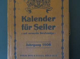 Seiler Kalender von 1908, 35 €, Marktplatz-Antiquitäten, Sammlerobjekte & Kunst in 7471 Rechnitz