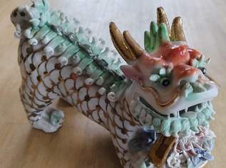 Vintage Porzellan Drache Foo Hund , 120 €, Marktplatz-Antiquitäten, Sammlerobjekte & Kunst in 1140 Penzing