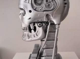 T800 Terminator Skull Büste