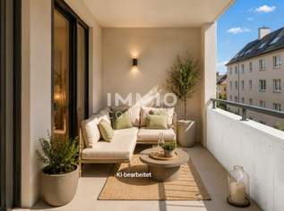 Exklusive 3-Zimmer-Neubauwohnung mit Westbalkon & Loggia, 344000 €, Immobilien-Wohnungen in 1120 Meidling Exklusive 3-Zimmer-Neubauwohnung mit Westbalkon & Loggia, 344000 €, Immobilien-Wohnungen in 1120 Meidling