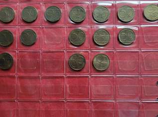 Österreichische 0,50 Groschen auch als Münzen - Serien